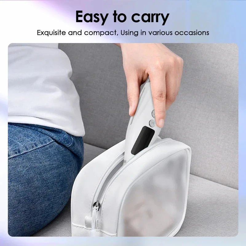 LED Lights Face Neck Vibration Massager